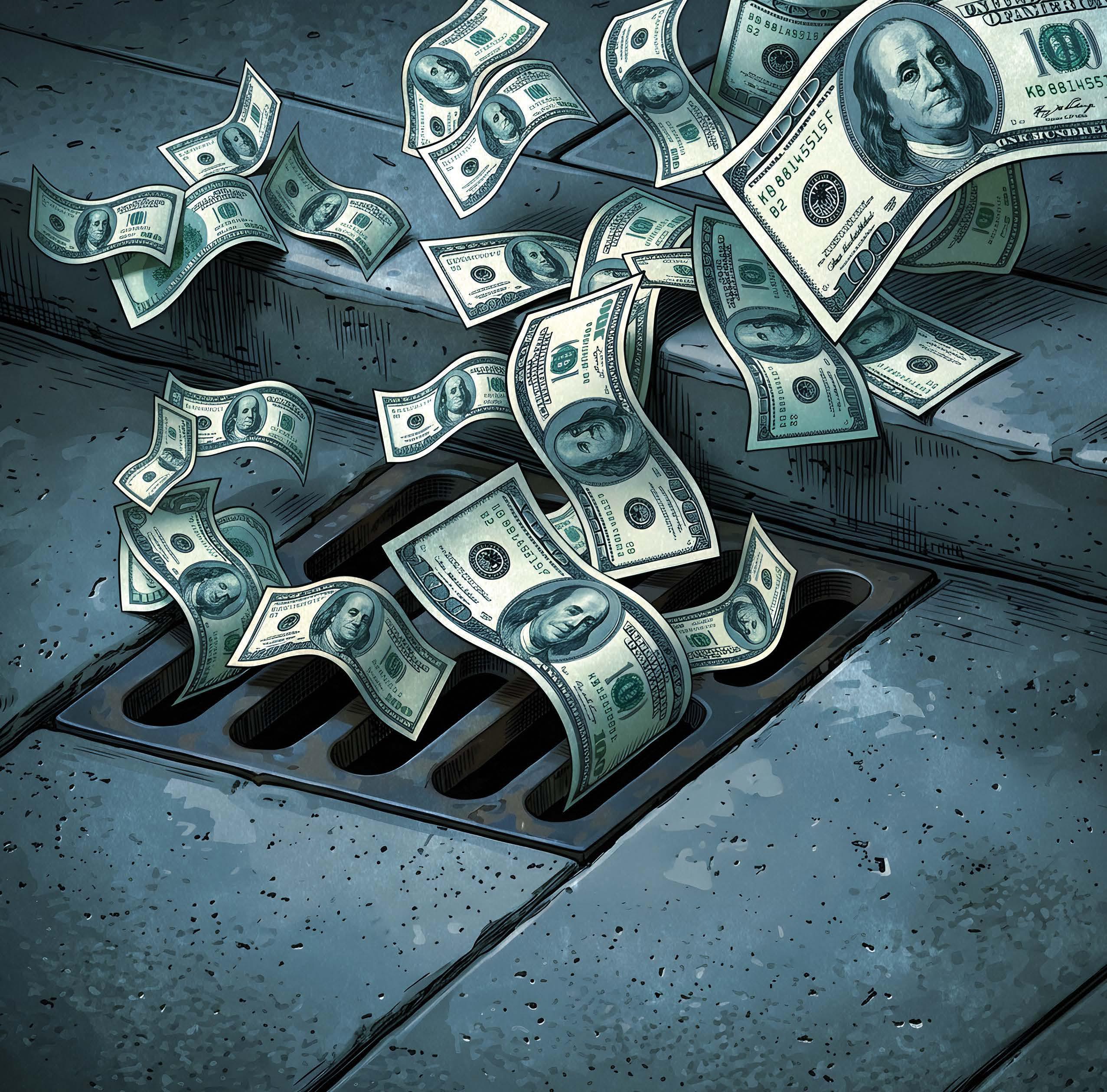 AI'S DOLLAR DRAIN